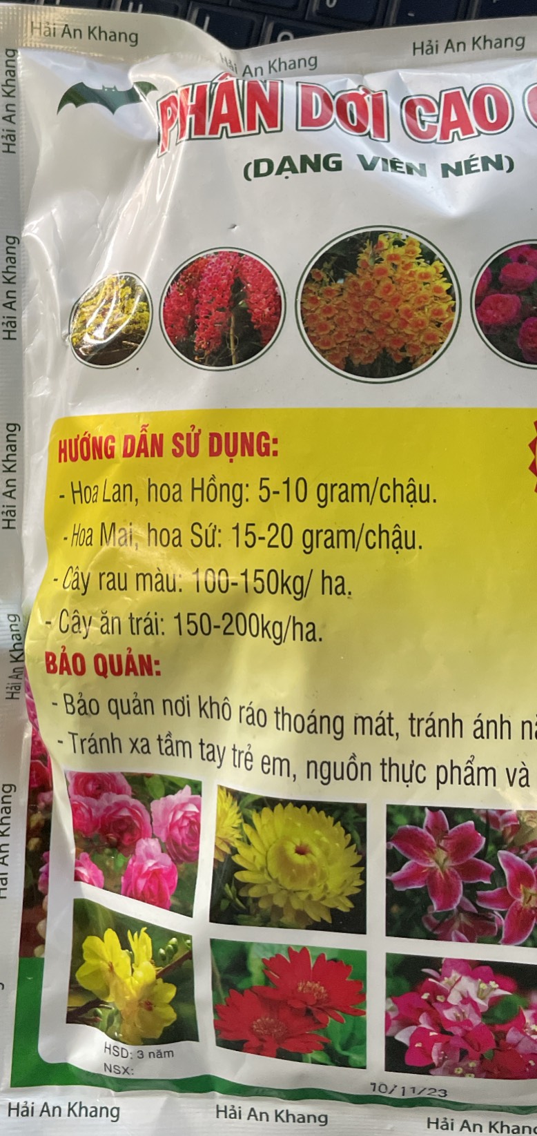 PHÂN DƠI VIÊN NÉN CAO CẤP HAK gói 700gr
