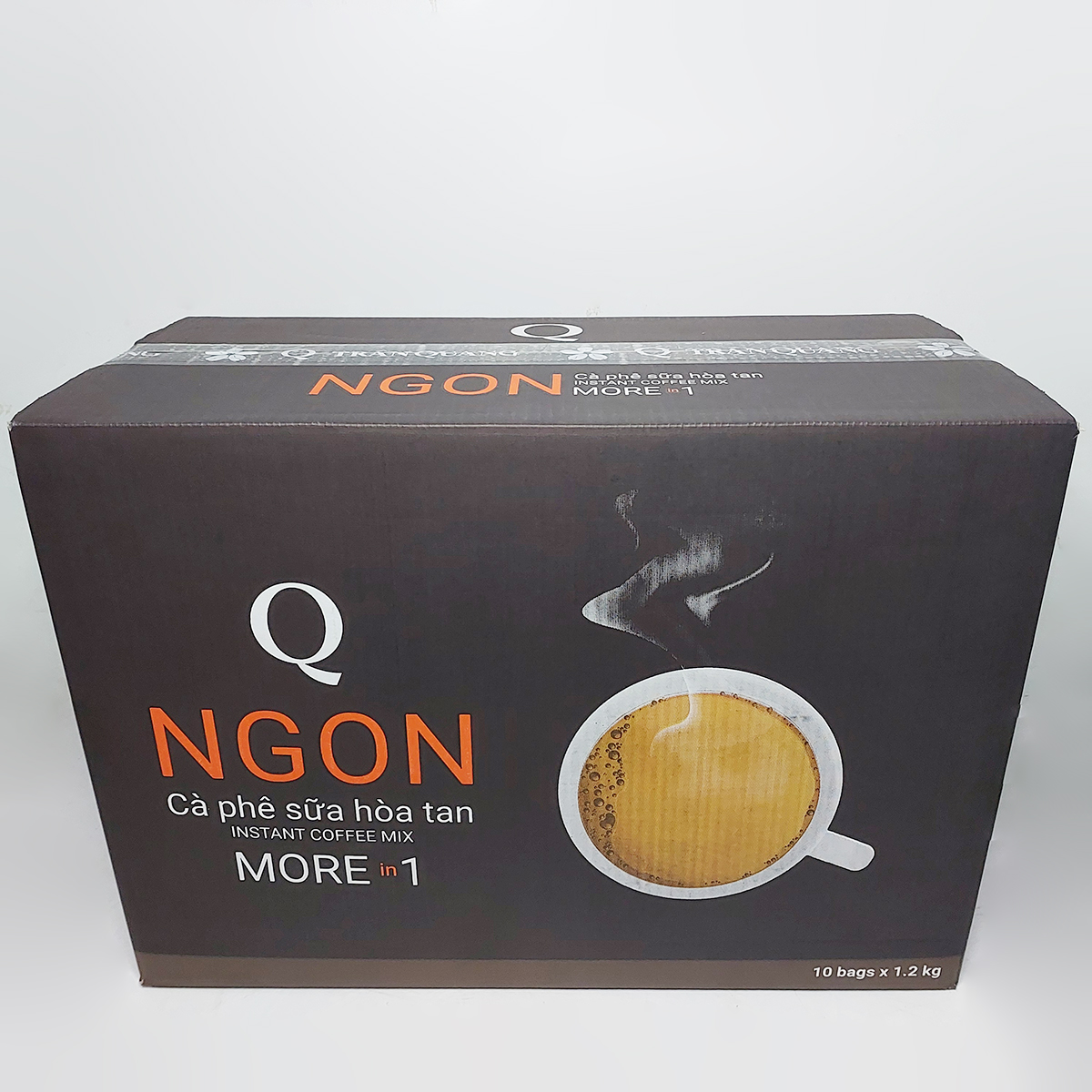 Cà phê sữa Ngon Trần Quang bịch 1.2Kg (60 gói nhỏ 20g) Coffee Cafe