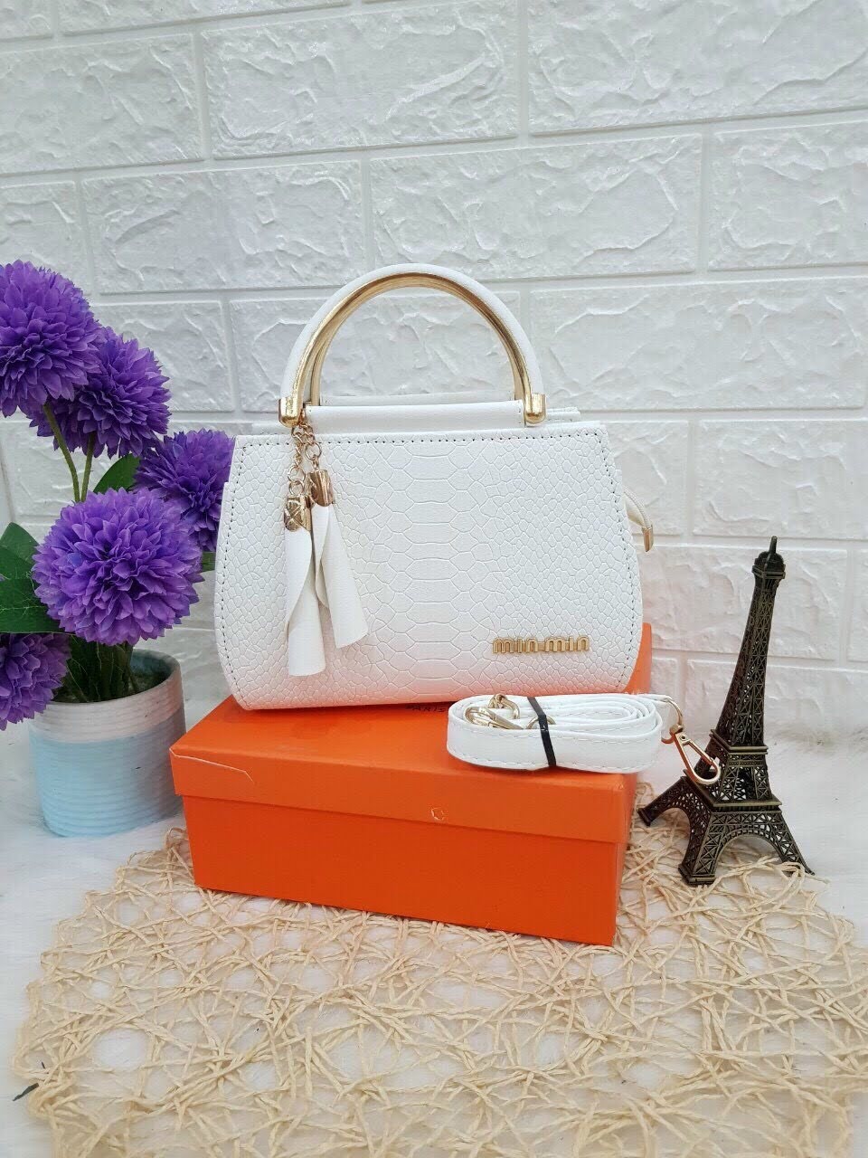 Giỏ Xách Quai Vồng Mini