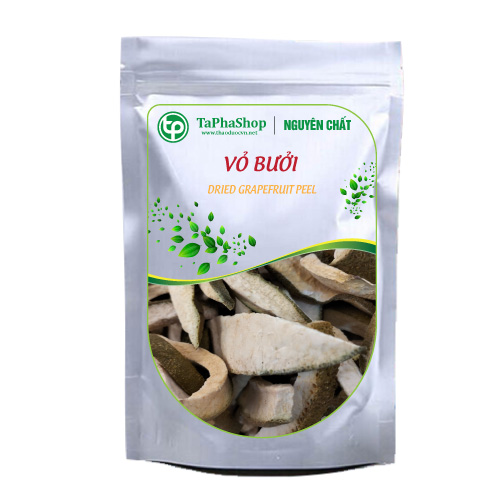 Vỏ bưởi sấy khô 500g - Tấn Phát - Hàng công ty chất lượng cao - Chuyên dùng để pha trà