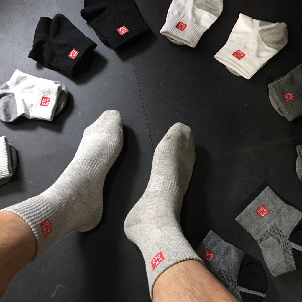 Tất Vớ Cổ Cao Nam Nữ Xuất Nhật - Chống Hôi Chân - 1 Đôi - Tất Vớ Nam Nữ - Tất Vớ Cao Cấp