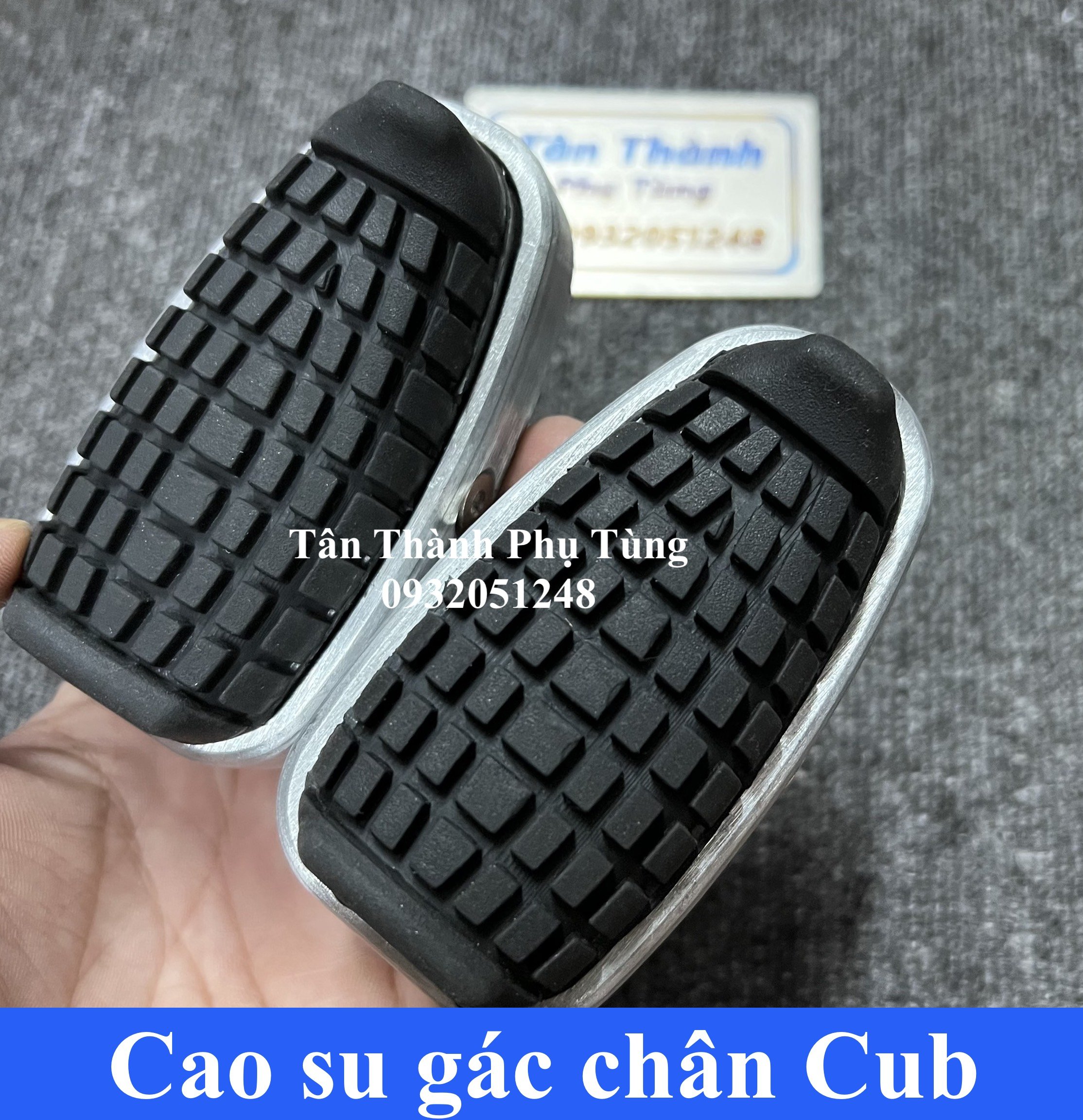 Cao su gác chân Cub- 1 cặp