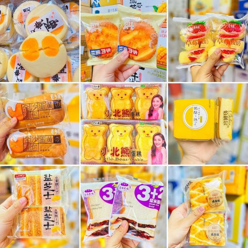 [Combo 1kg] Bánh Mix Đài Loan