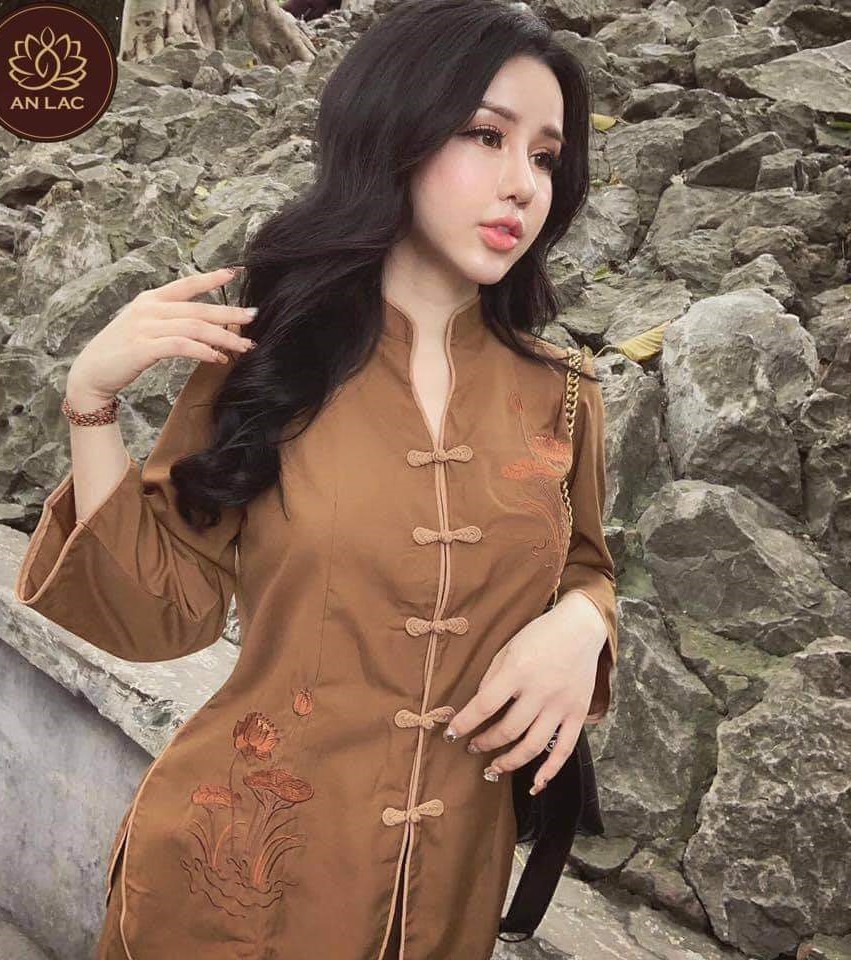 [HCM]SET ĐỒ LAM ĐI CHÙA CAO CẤP THANH LỊCH