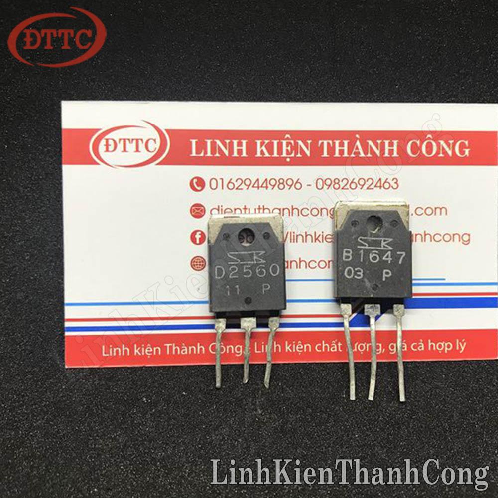 Cặp B1647 D2560 Sanken Tháo Máy