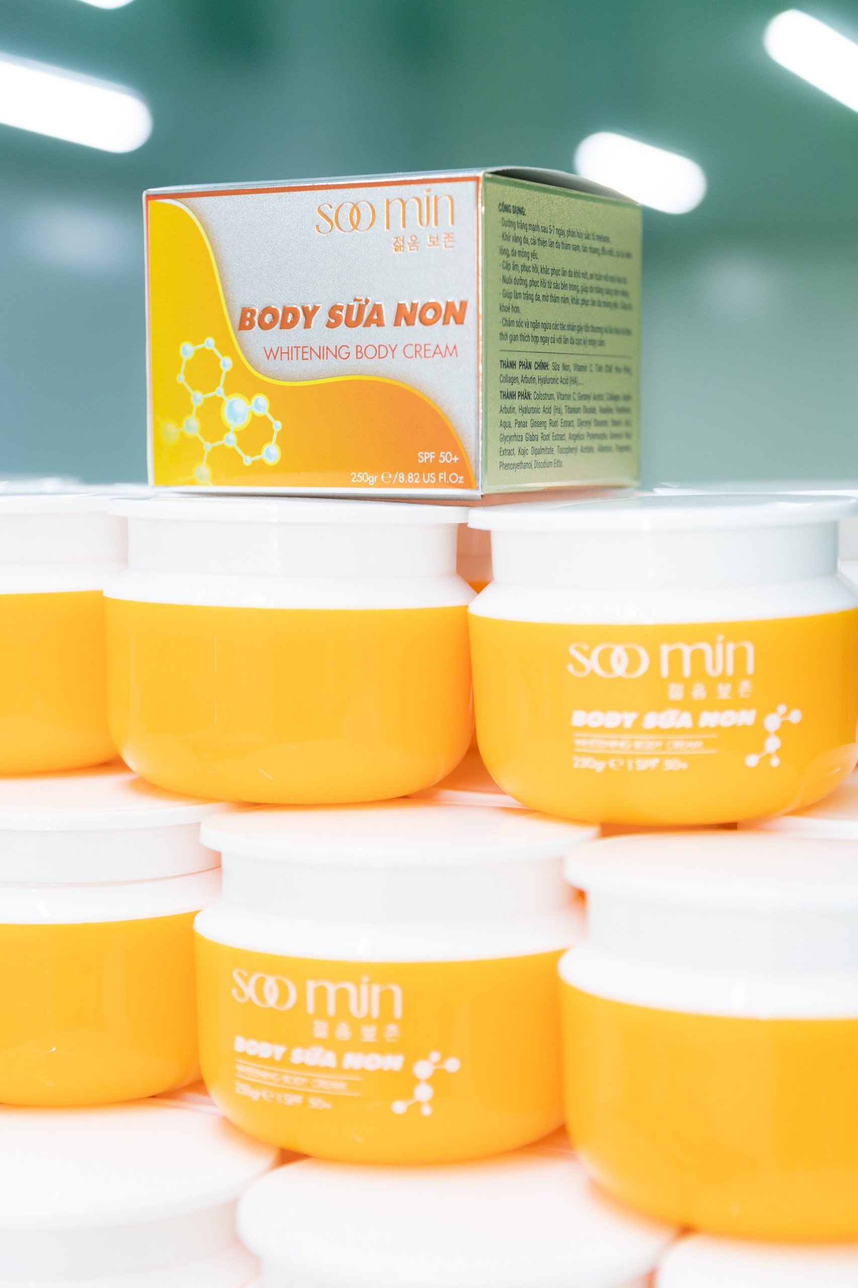 [Tặng Tẩy Tế Bào Chết] Kem Body Sữa Non Soo Min
