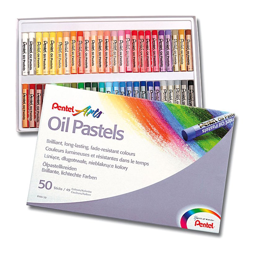 Sáp dầu 50 màu pentel phn-50