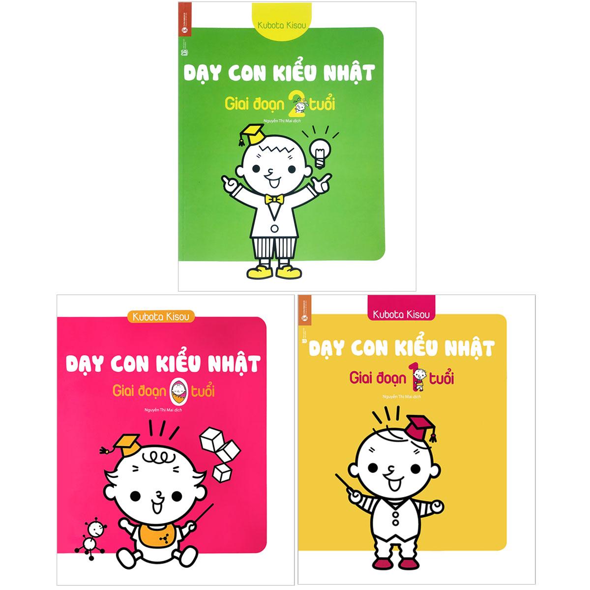Sách - Dạy Con Kiểu Nhật - Giai Đoạn 0 1 2 Tuổi - Tái bản