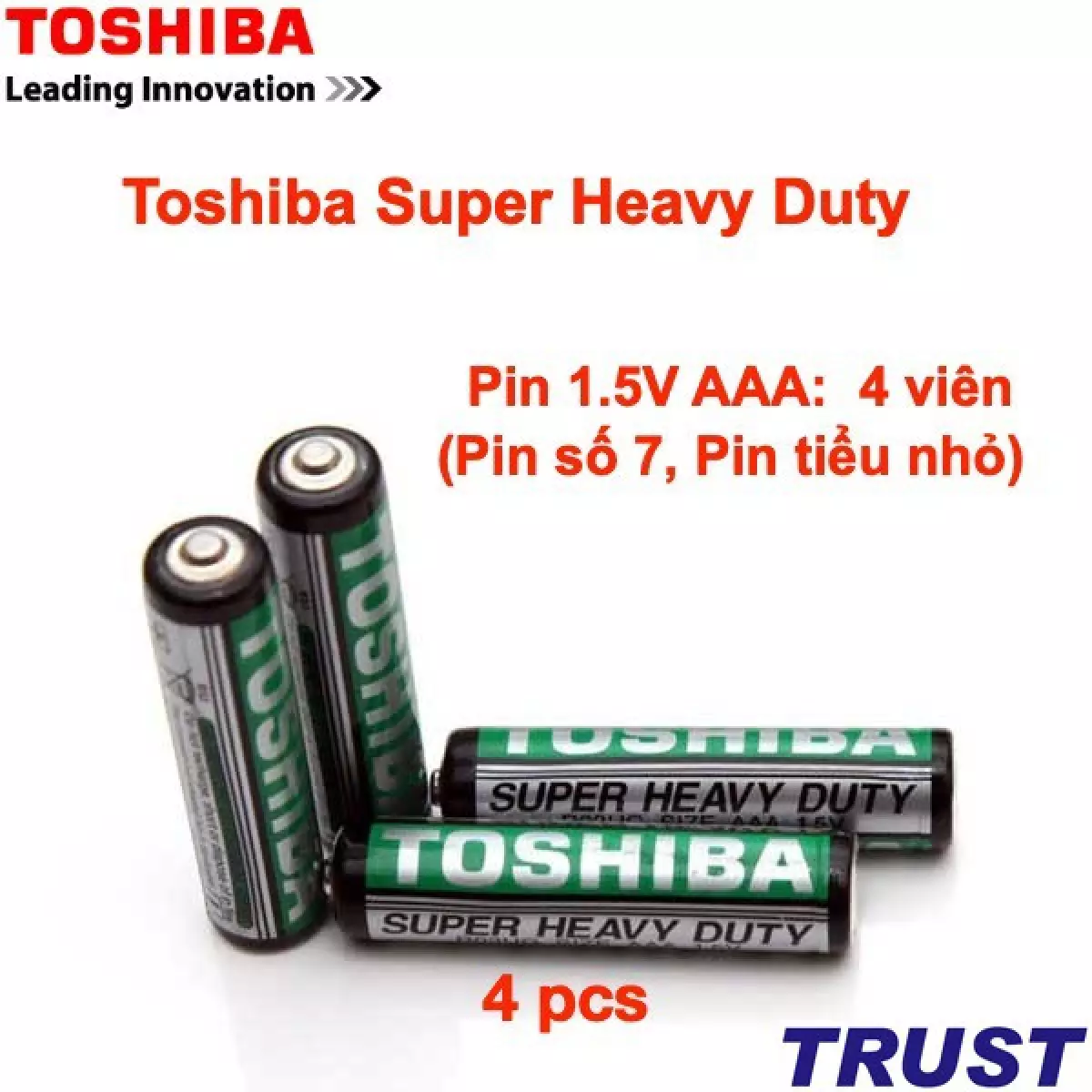 Pin đũa - pin nhí aaa toshiba