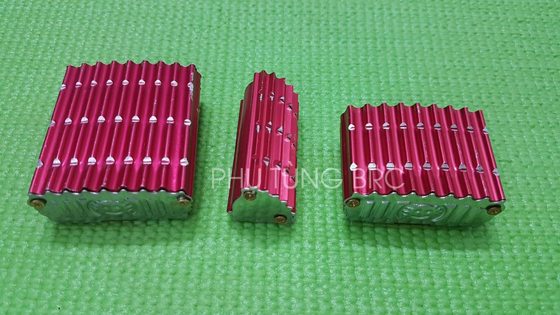 Nhôm màu bọc chân THẮNG, SỐ  xe DREAM, WAVE nhỏ
