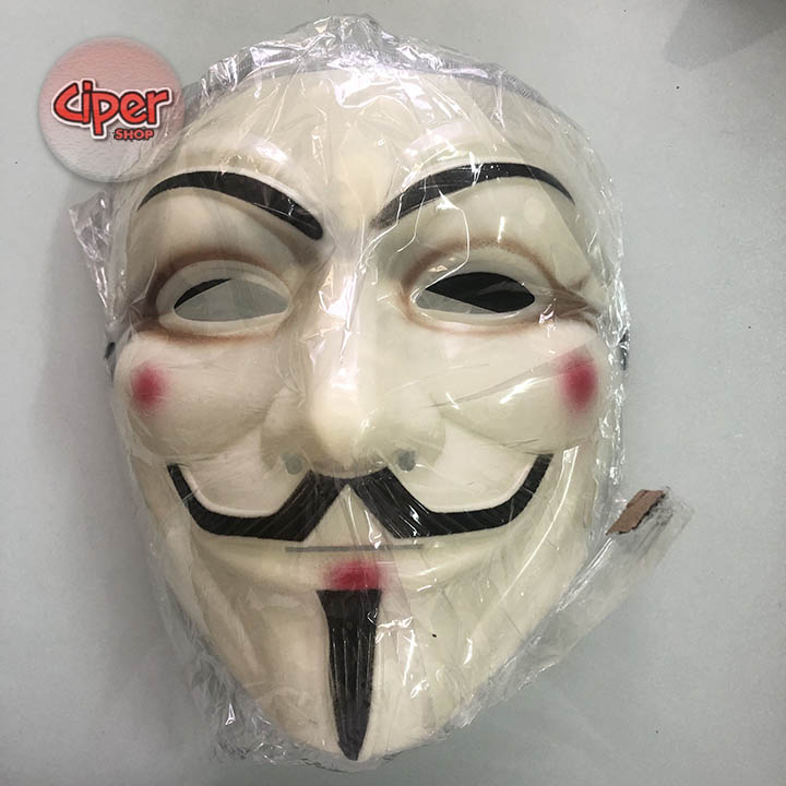 Mặt nạ hacker Anonymous có kẻ mắt
