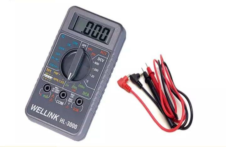 ĐỒNG HỒ VẠN NĂNG BỎ TÚI WELLINK HL-3000