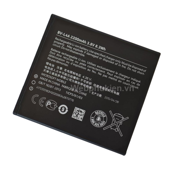 [HCM]Pin dành cho điện thoại Nokia Lumia 540 L4A
