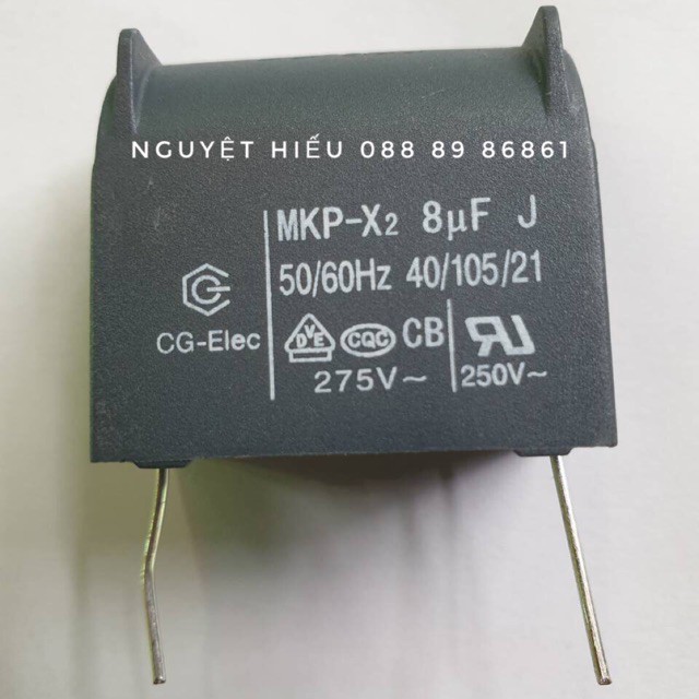 Tụ bếp từ 8uf-275v