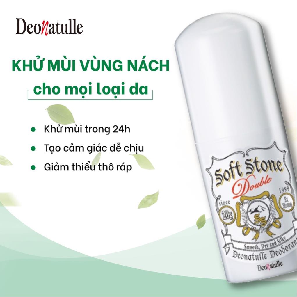 Lăn Khử Mùi Đá Khoáng Deonatulle Làm Sáng Da