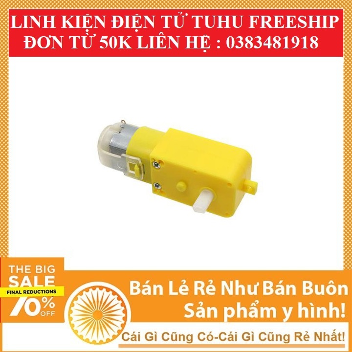 Động Cơ Giảm Tốc Vàng 3V-9V