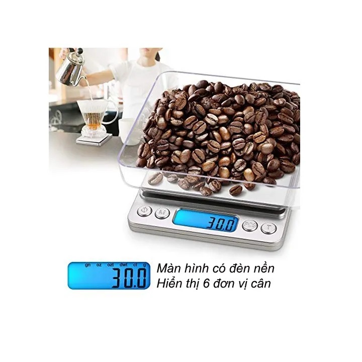 Cân tiểu ly điện tử 3kg