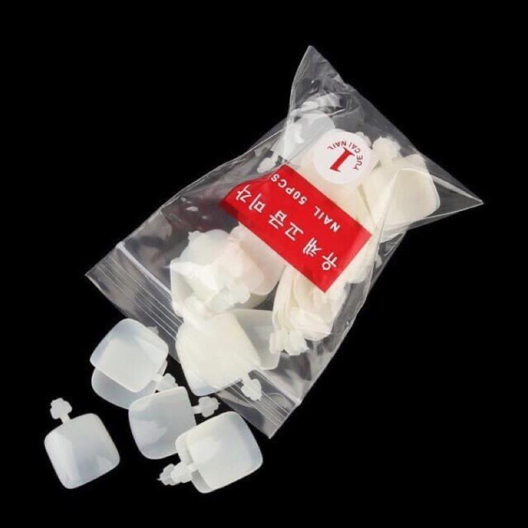 Móng úp chân loại có tay cầm ( 1 túi 600 móng đủ size )