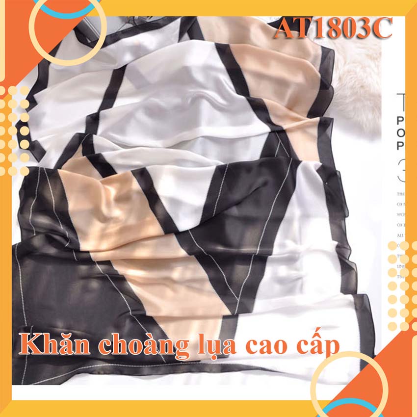 [HCM]Khăn quàng cổ-Khăn lụa cao cấp nữ-Khăn giá rẻ lụa chất mềm mịn