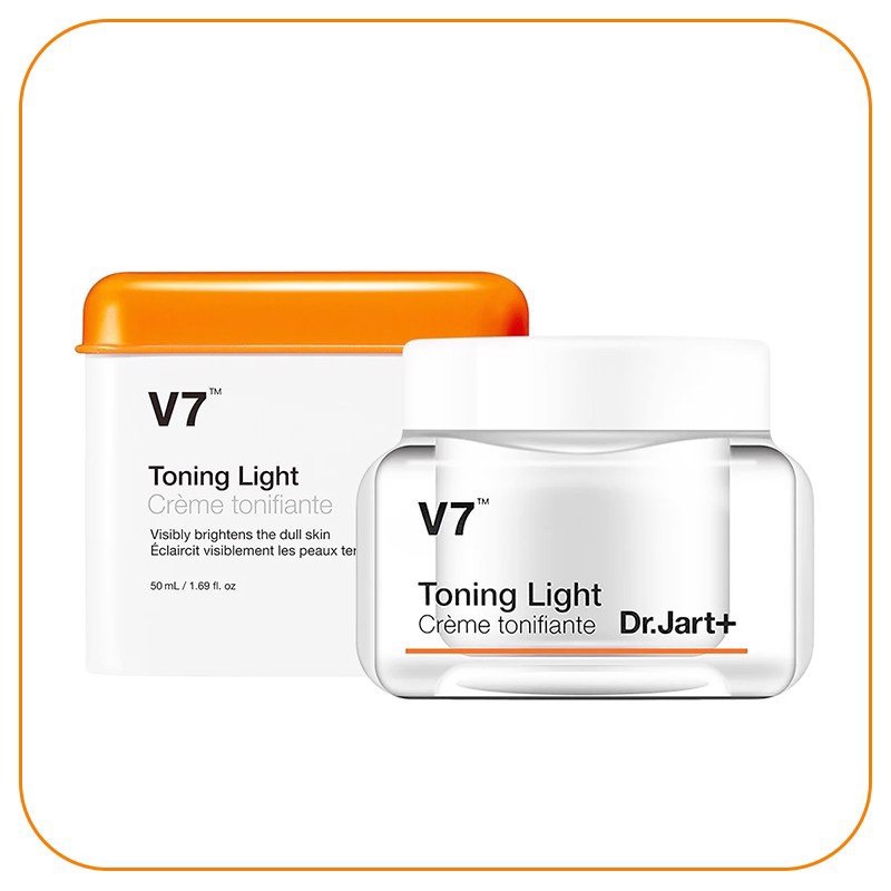 Kem dưỡng trắng tái tạo da dr.jart+ v7 toning light 50ml
