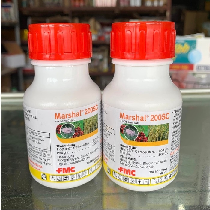 Đặc Trừ Rầy Nâu, Rệp Sáp Marshal 200SC gói 20ml