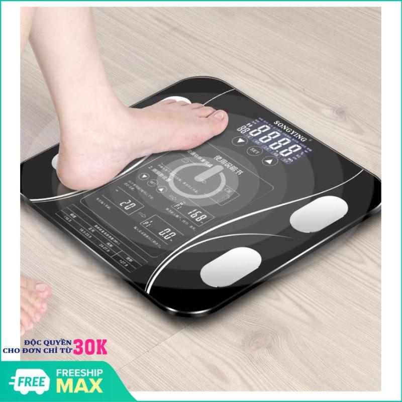 MÁY ĐO LƯỢNG MỠ - CÂN SỨC KHỎE SONGYING NEW (Màu ngẫu nhiên) - Máy cân đo lượng mỡ cơ thể - Cân sức khoẻ điện tử- HỖ TRỢ ĐỔI TRẢ 7 NGÀY