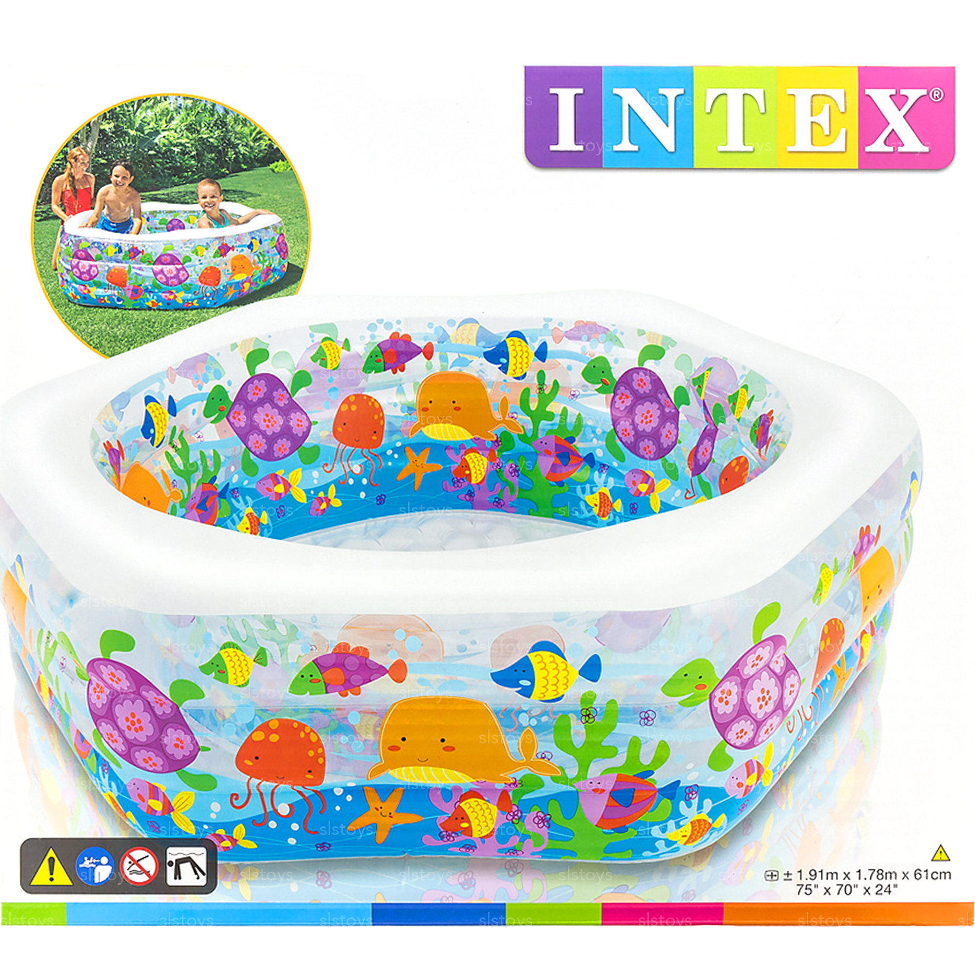 [HCM]Bề bơi san hô Intex - 56493NP