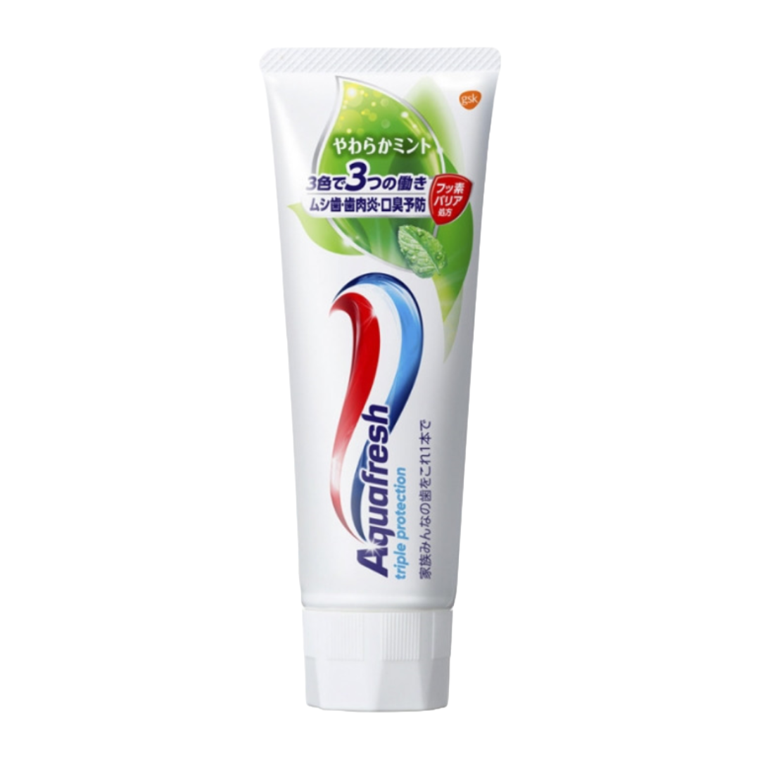 Kem đánh răng aquafresh nhật 140g - hàng nội địa nhật
