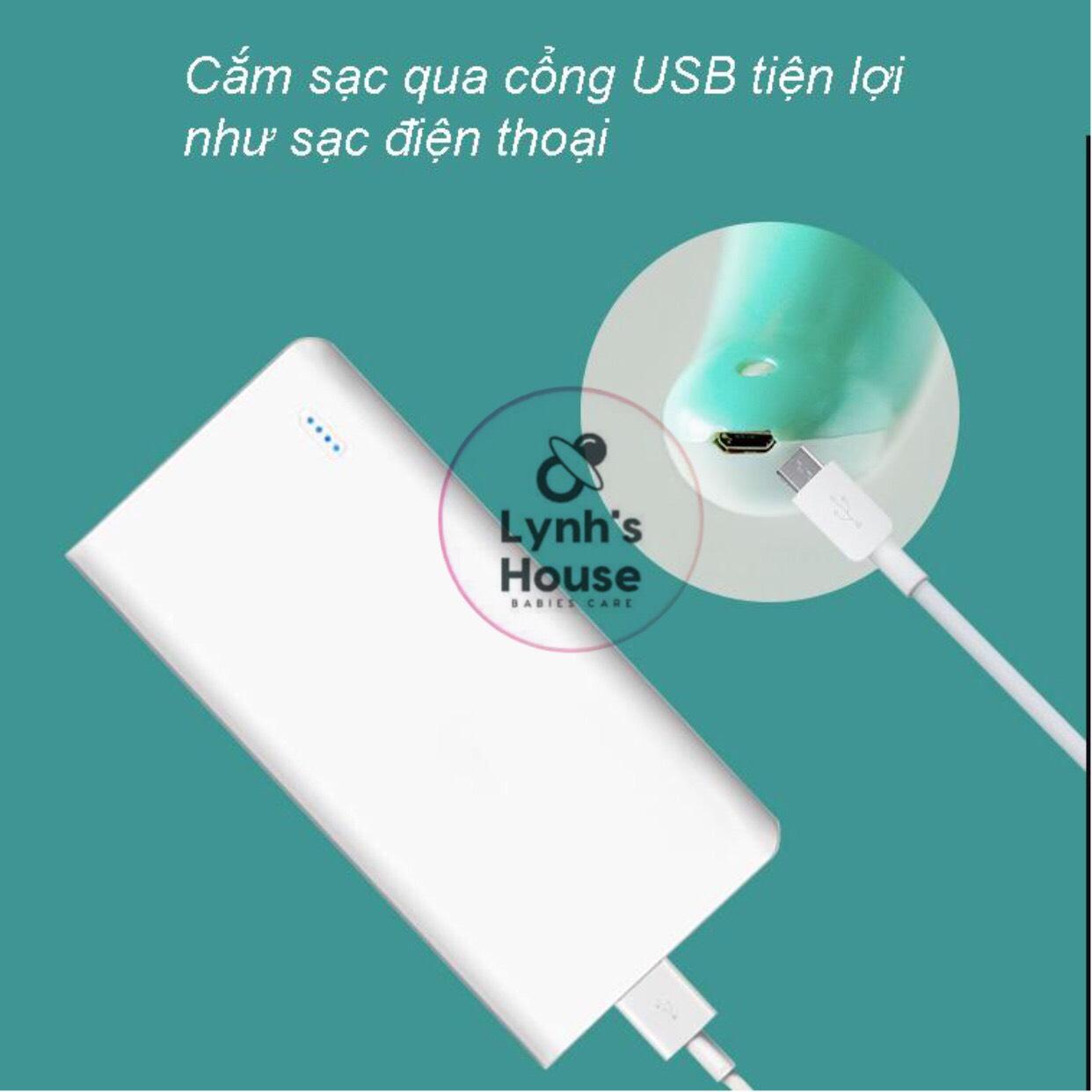 MÁY HÚT MŨI CHO TRẺ LITTLE BEES (MÀU XANH)
