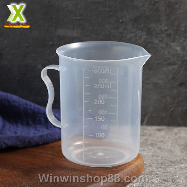 [HCM SHIP NHANH]Bộ 2 ca đong nhựa pha chế 300ml