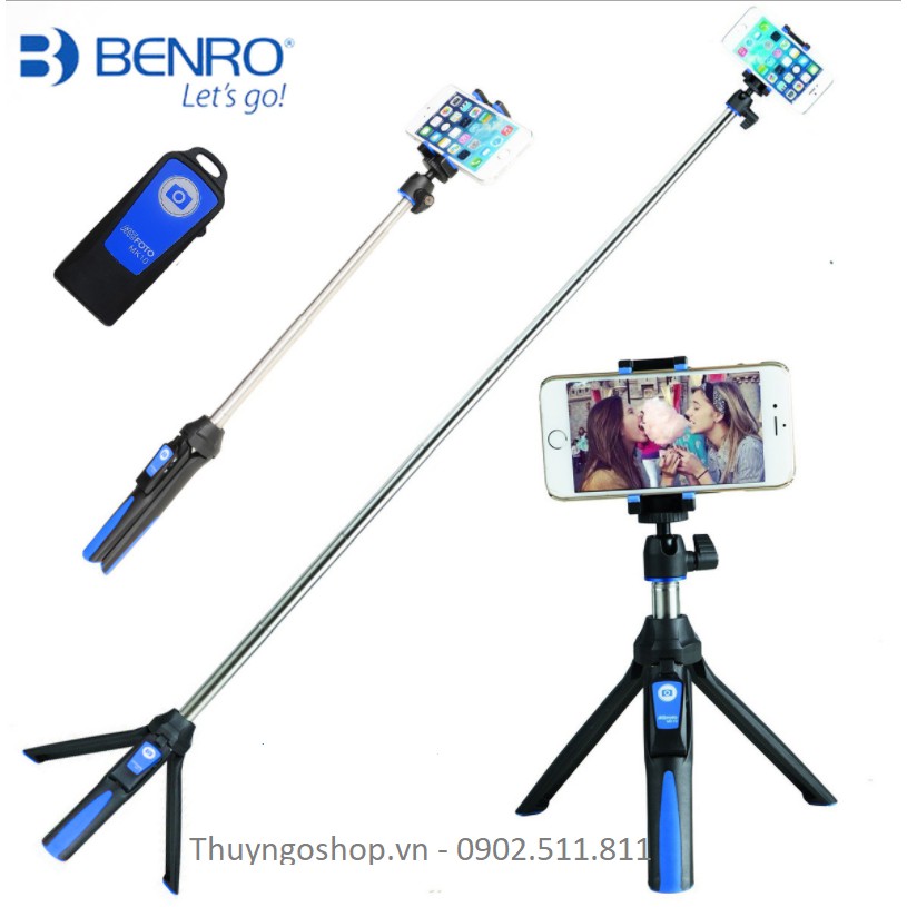 [HCM]Tripod kiêm gậy tự sướng BENGO MK10