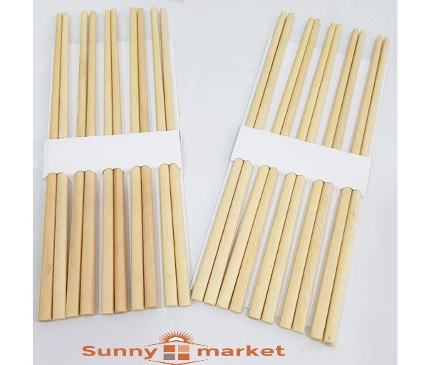 Bộ 10 đôi đũa gỗ cao cấp