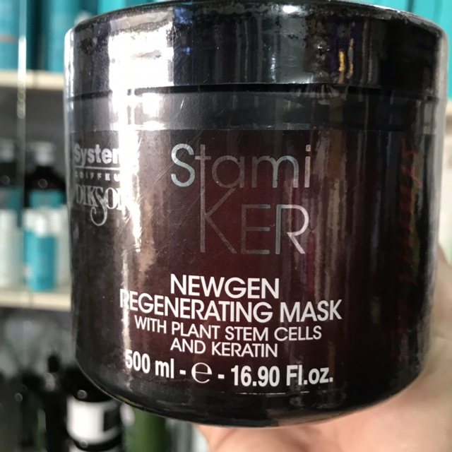 Hấp dầu Stamiker Newgen Dikson phục hồi cấu trúc tóc bổ sung Keratin 500ml