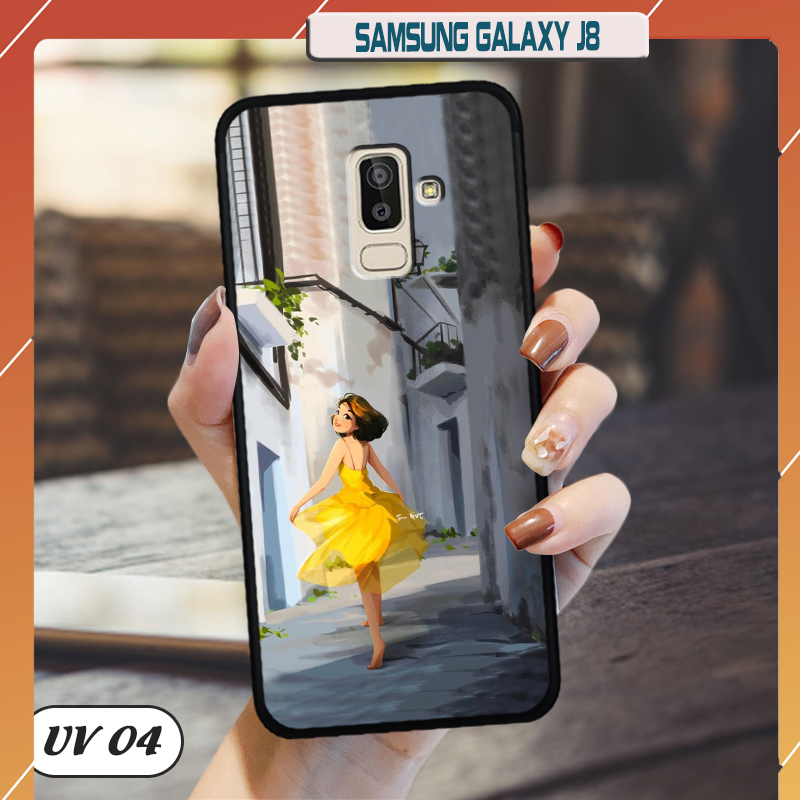 Ốp lưng Samsung J8 - dễ thương