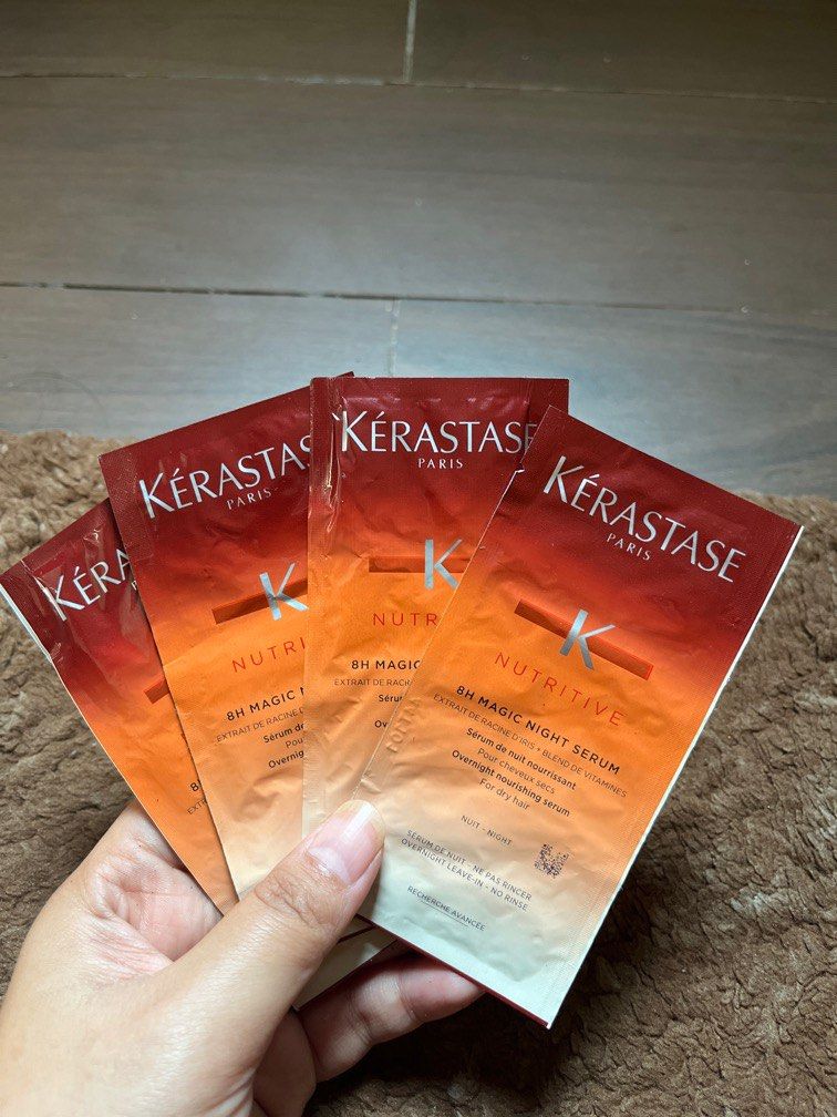 Serum dưỡng tóc Kera.astase Nutritive 8H Magic Night Serum Sample 6ml