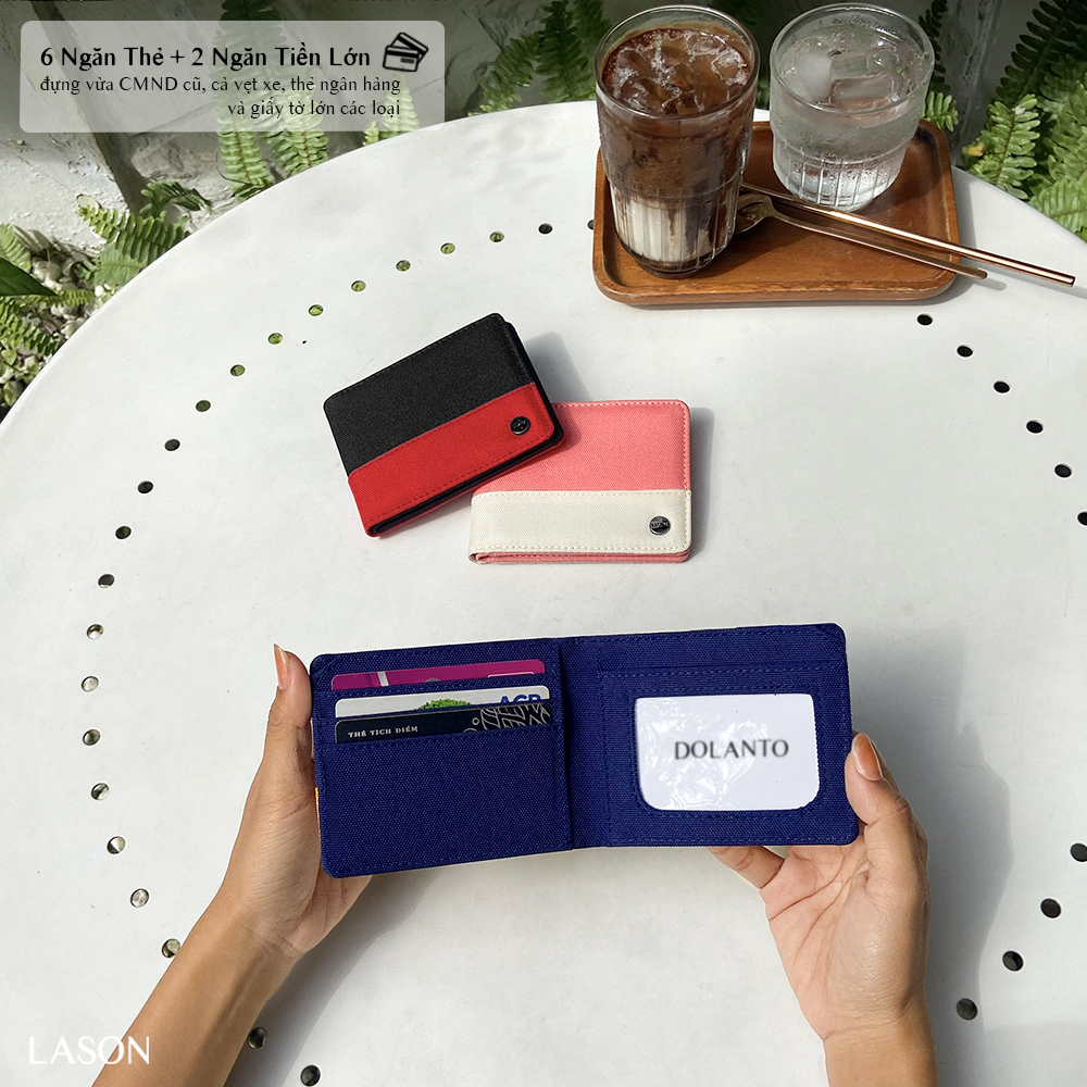 Ví DOLANTO BRAND® Triple Wallet - Ngang