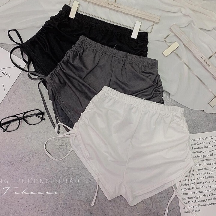 Quần Short Nữ Dây Rút