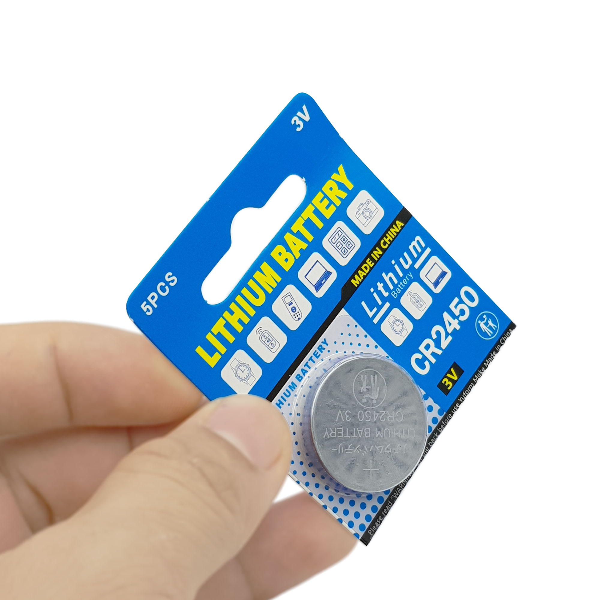 Pin cúc áo Lithium CR2450 điện áp 3V
