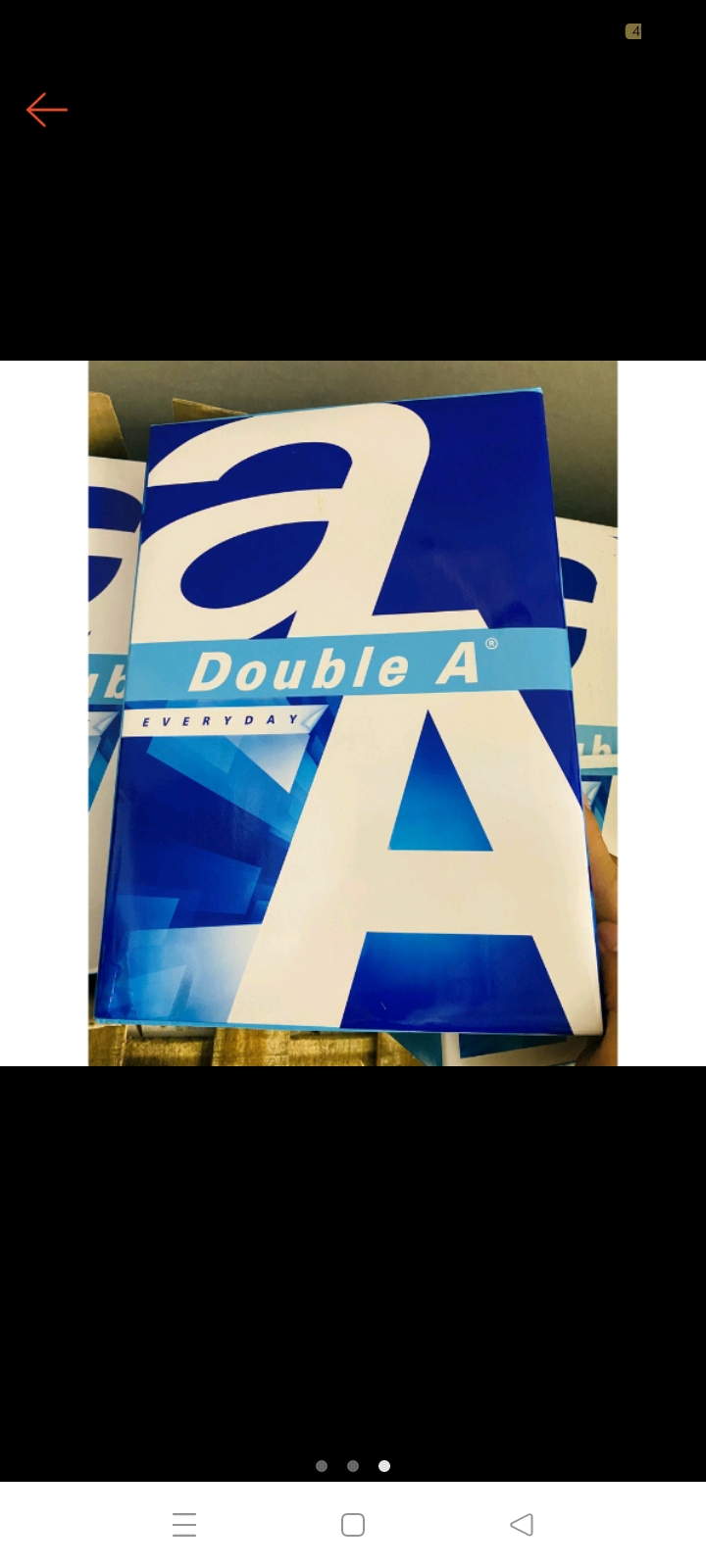 Giấy in Double A A3 ĐL 70 gsm 500 sheets