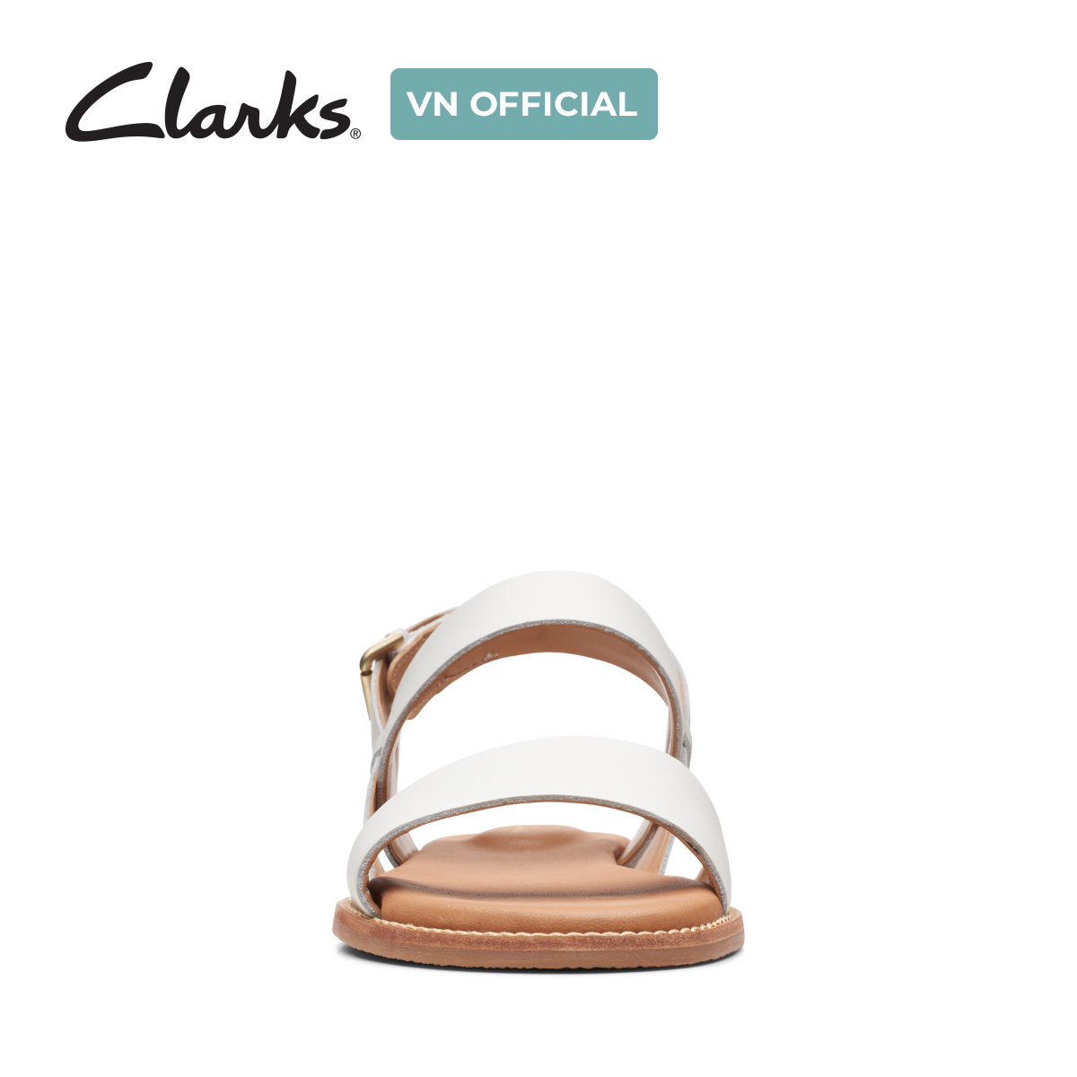 Giày Sandal Da Nữ Clarks - Karsea Strap