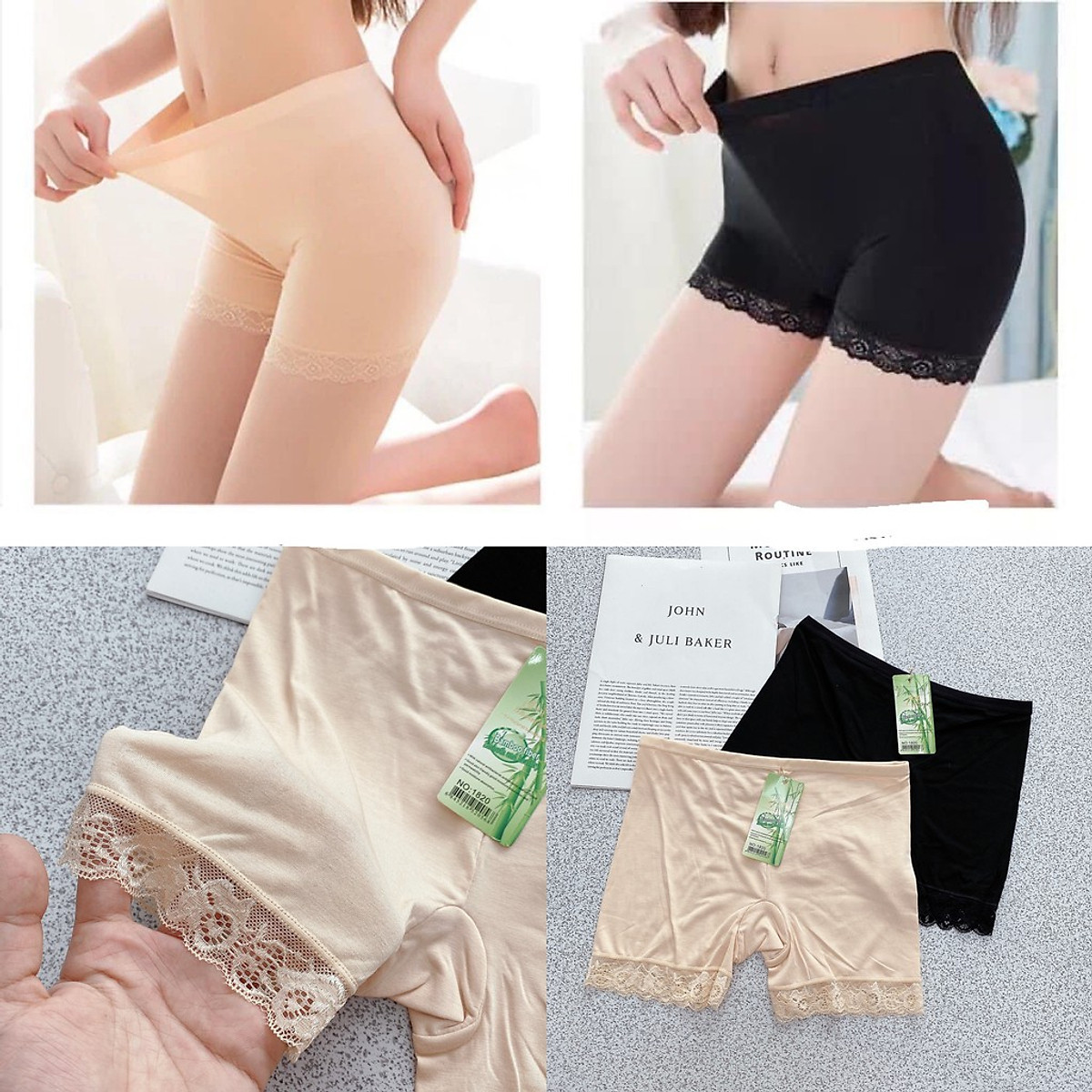 Quần mặc trong váy cotton giá cực rẻ