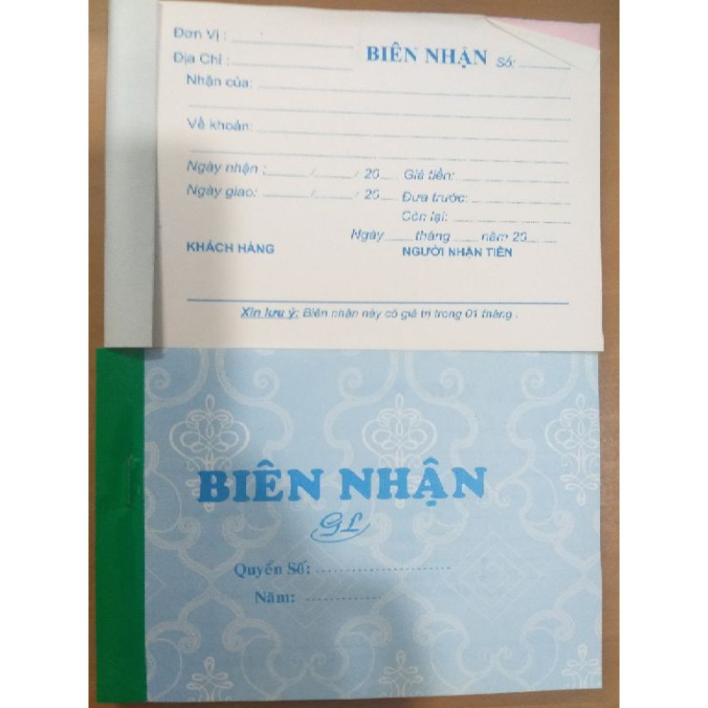 Biên nhận 2 liên 60 tờ (30_bộ)