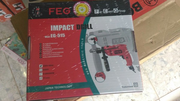 Máy khoan FEG EG-515 Đầu cặp13mm - 650W
