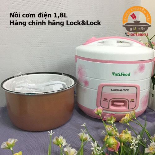 Nồi Cơm Điện LOCK&LOCK 1.8L EJR446BLU