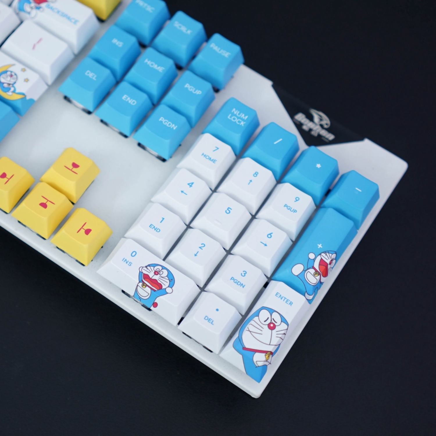 SET KEYCAP DORAEMON NHỰA PBT 108 PHÍM CHERRY PROFILE CỰC ĐẸP