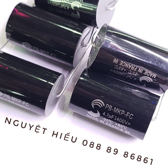 Set 2 tụ lọc phân tần 4.7uf-400v