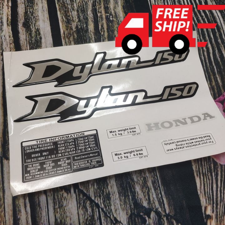Tem nổi xe DYLAN 150i [ MIỄN SHIP] chất lượng tốt tem xe DYLAN 150i