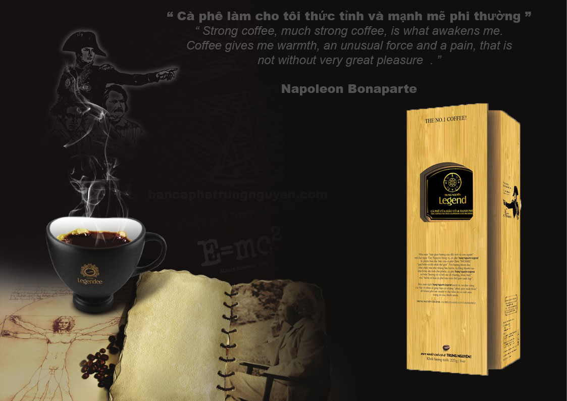 Cà phê chồn Legend Trung Nguyên – 225gr