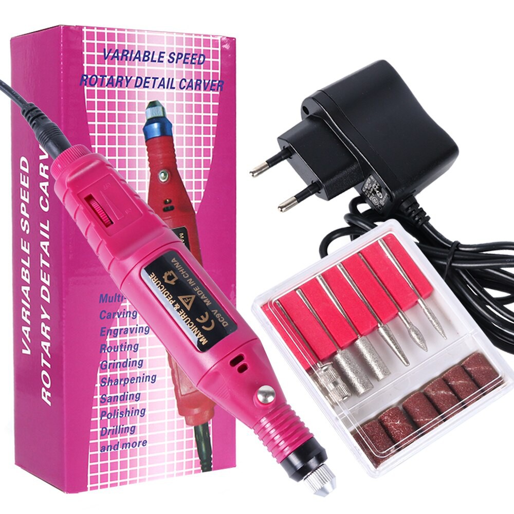 Máy Mài Nail Mini, Nhỏ Gọn, Làm Móng Tiện Dụng