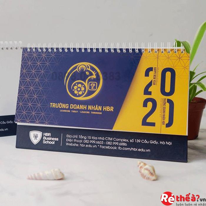 Lịch Để Bàn HBR 2020 Cho Doanh Nhân và Lãnh Đạo